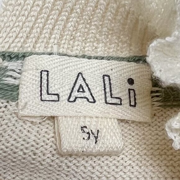 Lali Retro Look Puffer Sleeve Ruffle Sweater - Picture 4 of 4